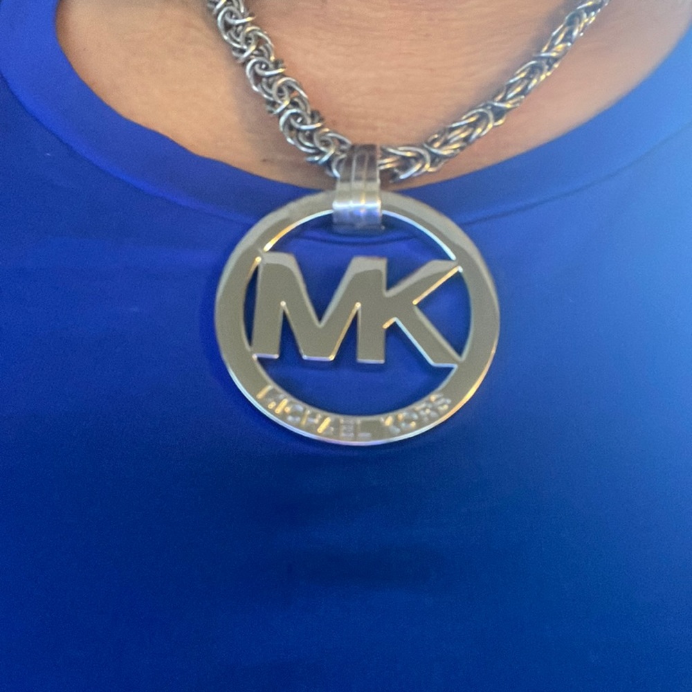 MK pendant only chain sold separately. Uniquely designed by myself. - Picture 7 of 9